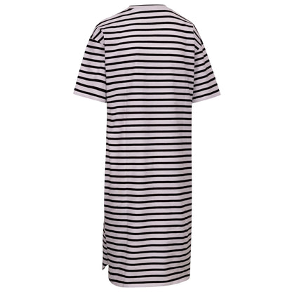 Black-White - Back - Trespass Womens-Ladies Elayna T-Shirt Dress