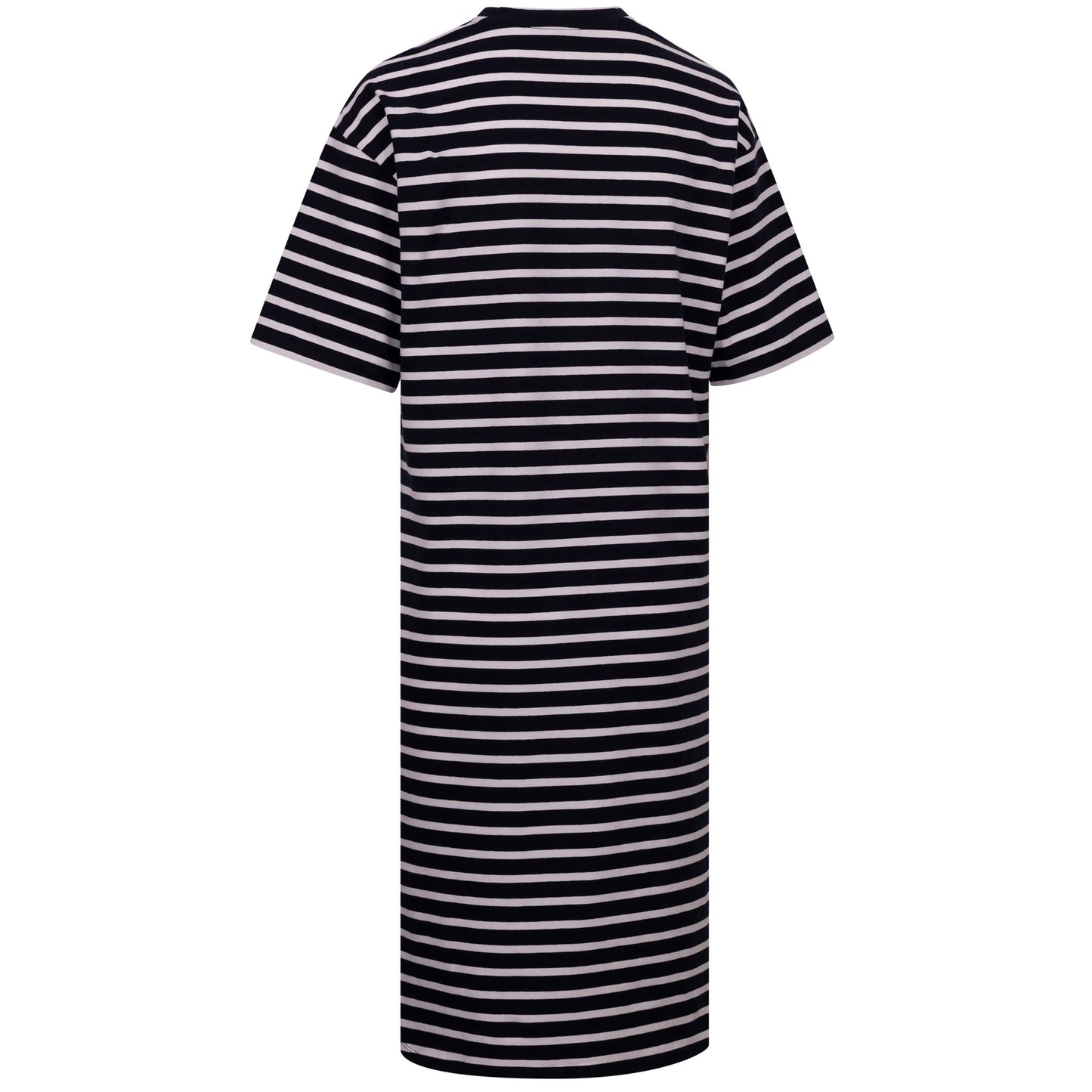 Navy-White - Back - Trespass Womens-Ladies Elayna T-Shirt Dress