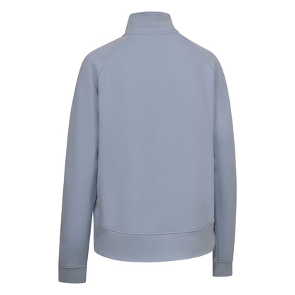 Blue Haze - Back - Trespass Womens-Ladies Pipa Quarter Zip Top
