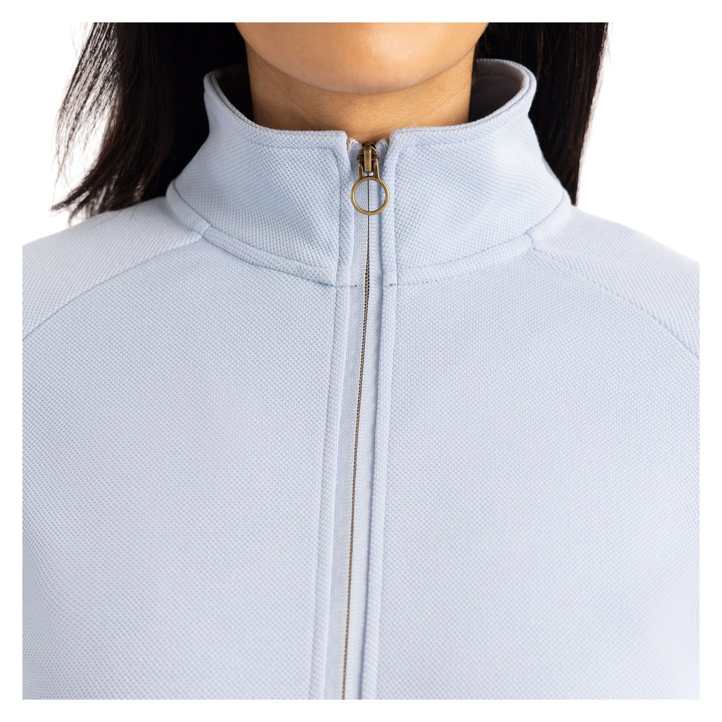 Blue Haze - Lifestyle - Trespass Womens-Ladies Pipa Quarter Zip Top