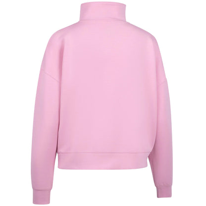 Carnation - Back - Trespass Womens-Ladies Jean Half Zip Sweatshirt