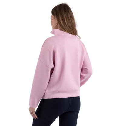 Carnation - Lifestyle - Trespass Womens-Ladies Jean Half Zip Sweatshirt