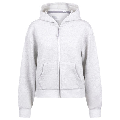 Grey Marl - Front - Trespass Womens-Ladies Sileas Active Full Zip Hoodie