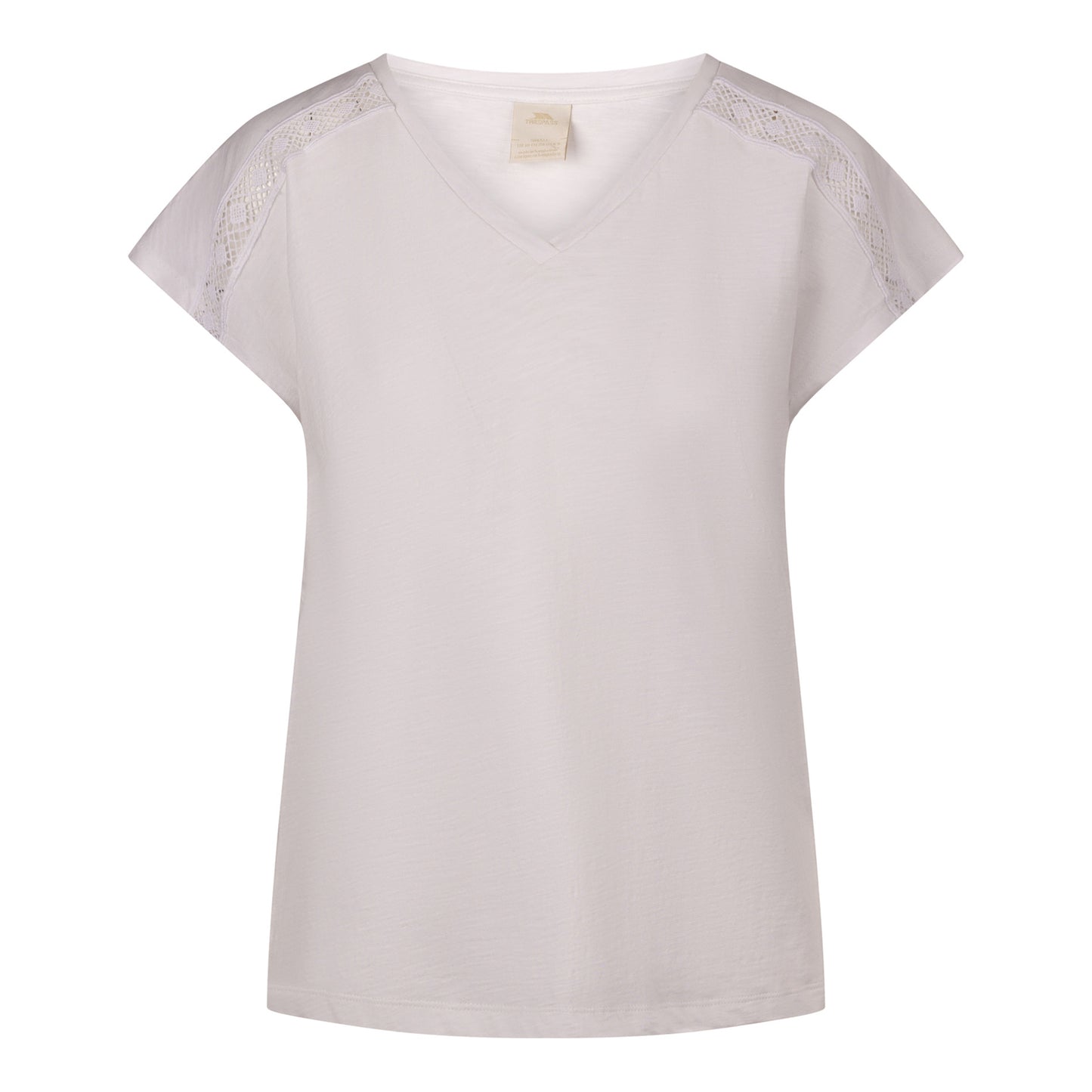 White - Front - Trespass Womens-Ladies Willa Top