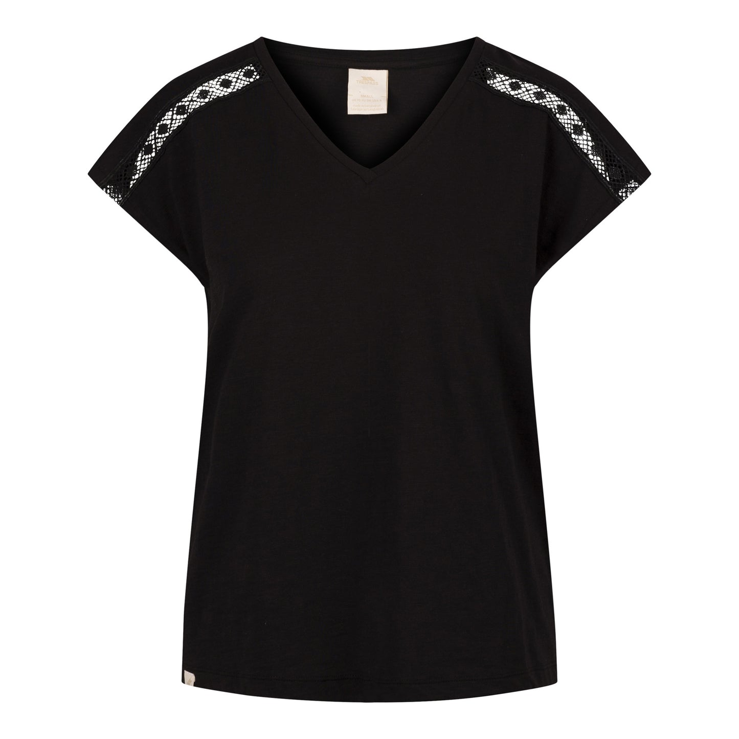 Black - Front - Trespass Womens-Ladies Willa Top