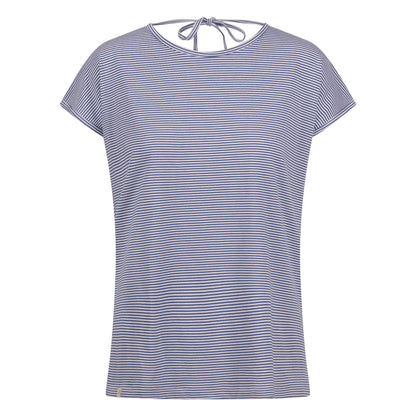 Coastal Blue - Front - Trespass Womens-Ladies Mirela Striped Top