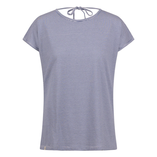 Coastal Blue - Front - Trespass Womens-Ladies Mirela Striped Top