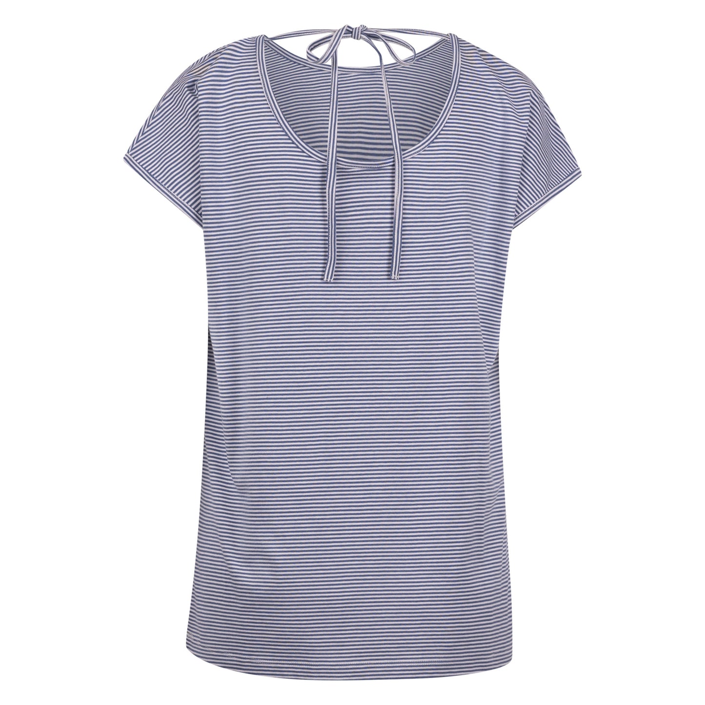 Coastal Blue - Back - Trespass Womens-Ladies Mirela Striped Top