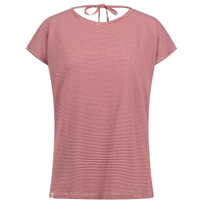 Claret - Front - Trespass Womens-Ladies Mirela Striped Top