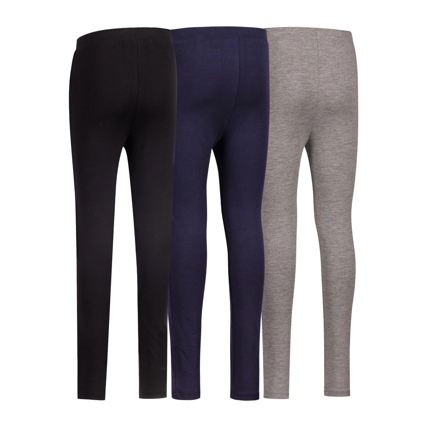 Multicoloured - Back - Trespass Girls Brinklie Leggings (Pack of 3)
