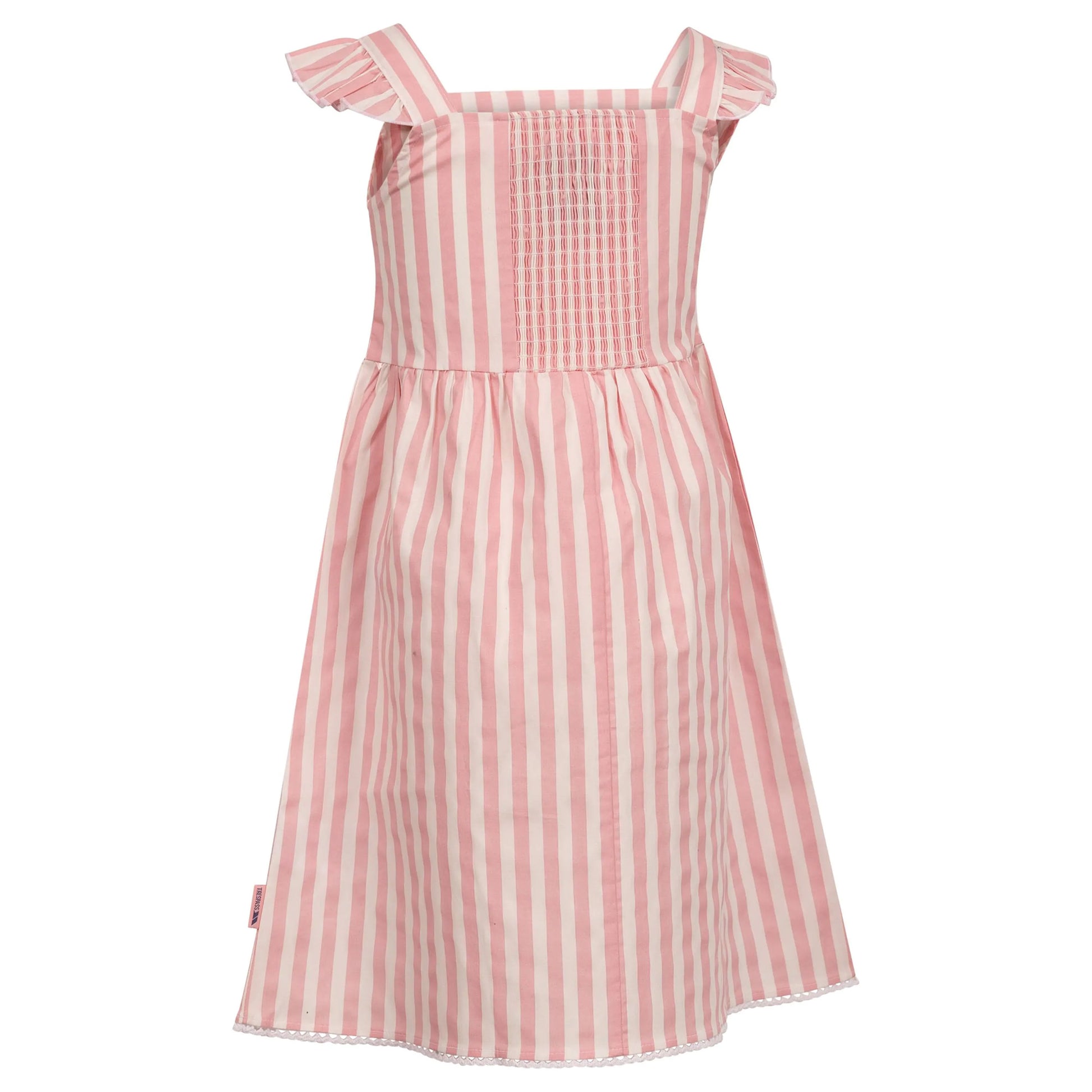 Baby Pink - Back - Trespass Girls Pipper Dress