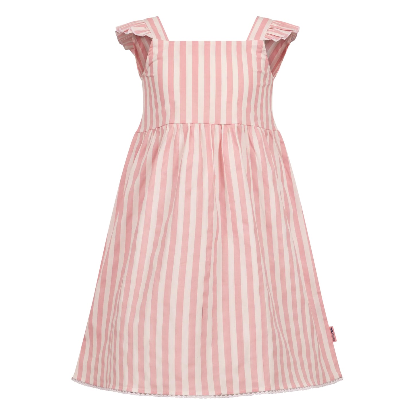 Baby Pink - Front - Trespass Girls Pipper Dress