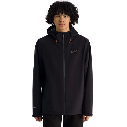 Black - Side - Trespass Mens Strathbeg DLX Waterproof Jacket