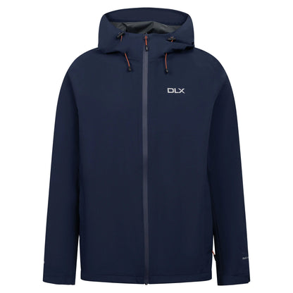 Navy - Front - Trespass Mens Strathbeg DLX Waterproof Jacket