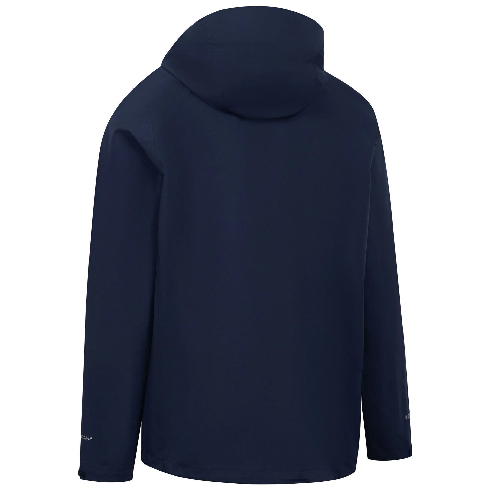 Navy - Back - Trespass Mens Strathbeg DLX Waterproof Jacket