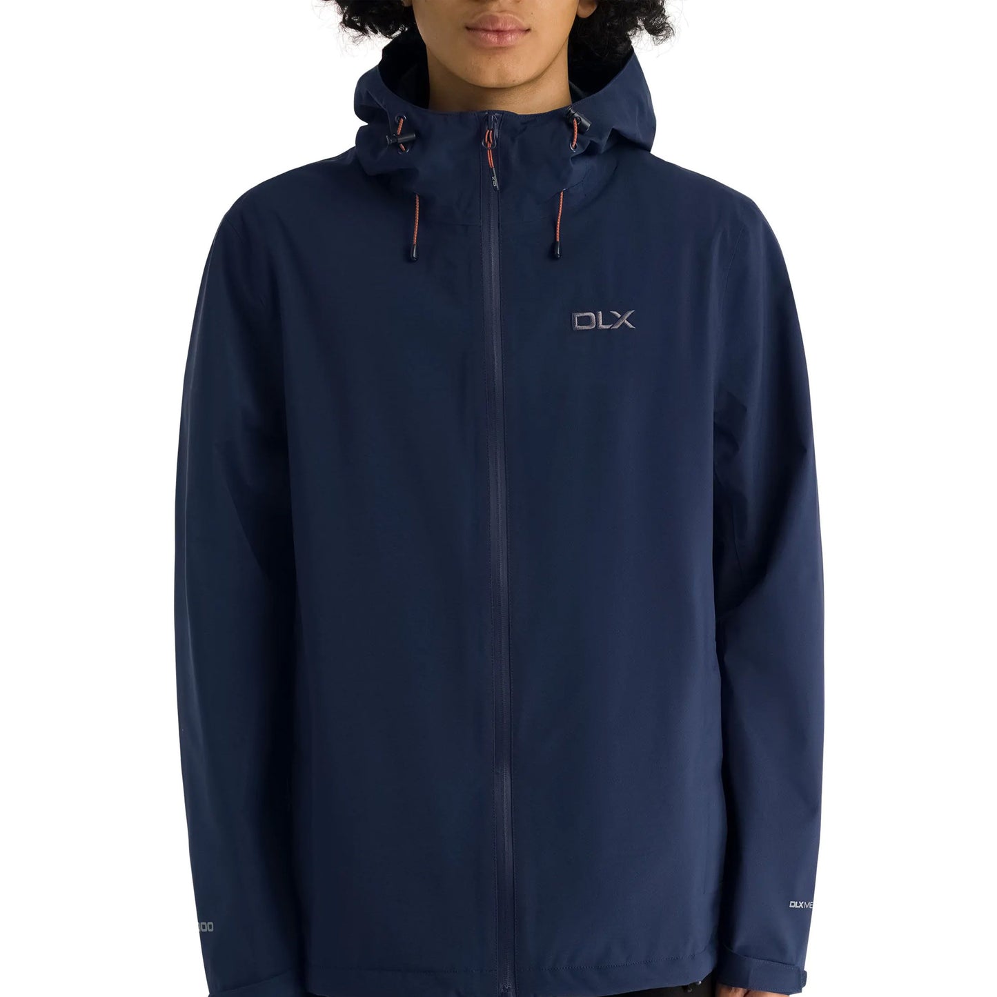 Black - Close up - Trespass Mens Strathbeg DLX Waterproof Jacket
