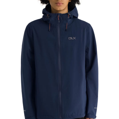 Black - Close up - Trespass Mens Strathbeg DLX Waterproof Jacket