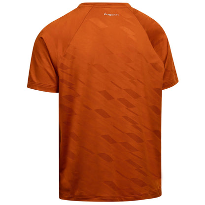 Burnt Orange - Back - Trespass Mens Trillon Short-Sleeved Jersey