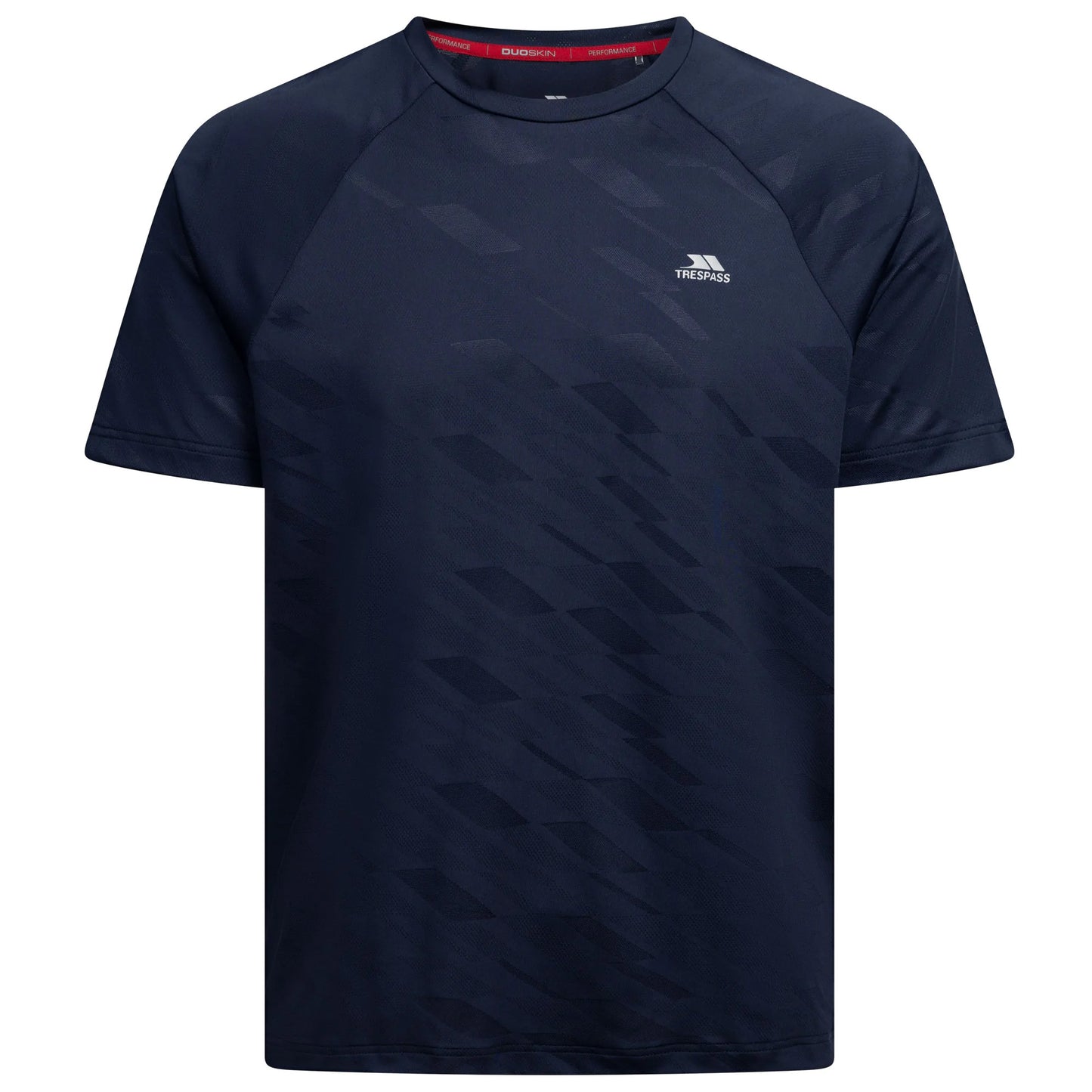 Navy - Front - Trespass Mens Trillon Short-Sleeved Jersey