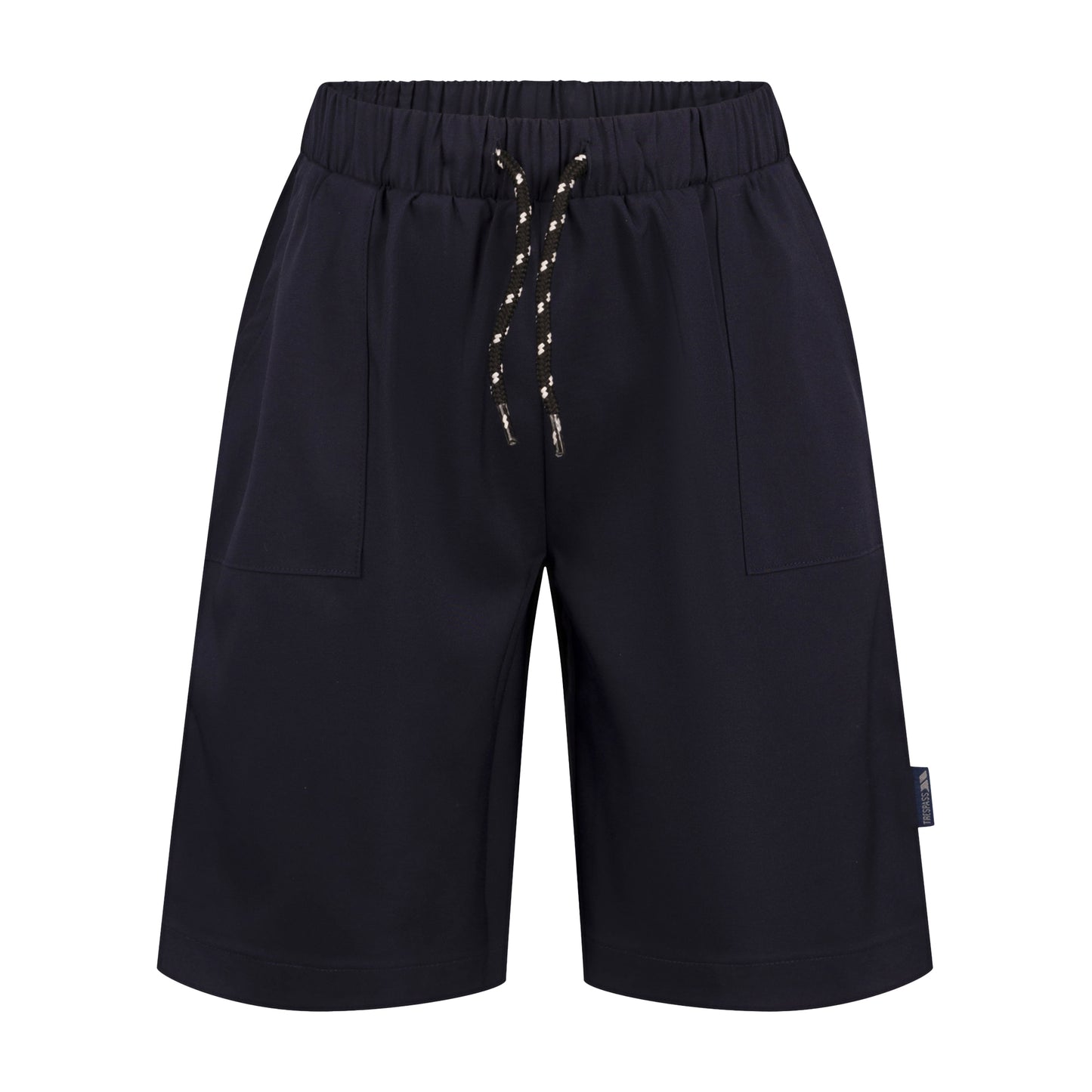 Navy - Front - Trespass Boys Bradville Shorts