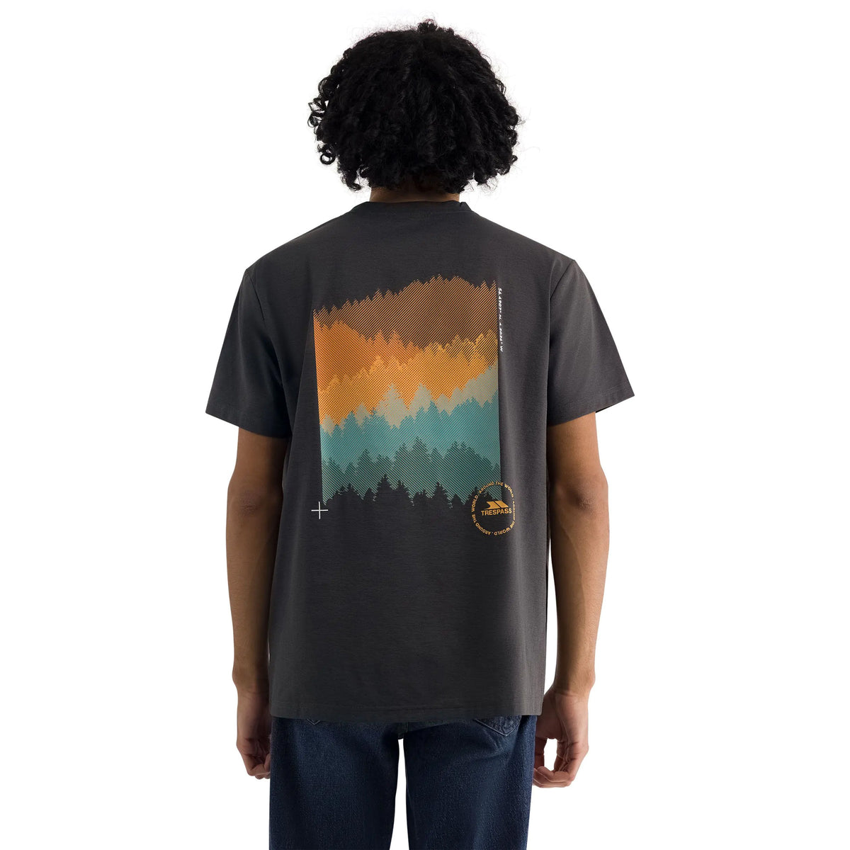 Dark Grey - Lifestyle - Trespass Mens Sean T-Shirt
