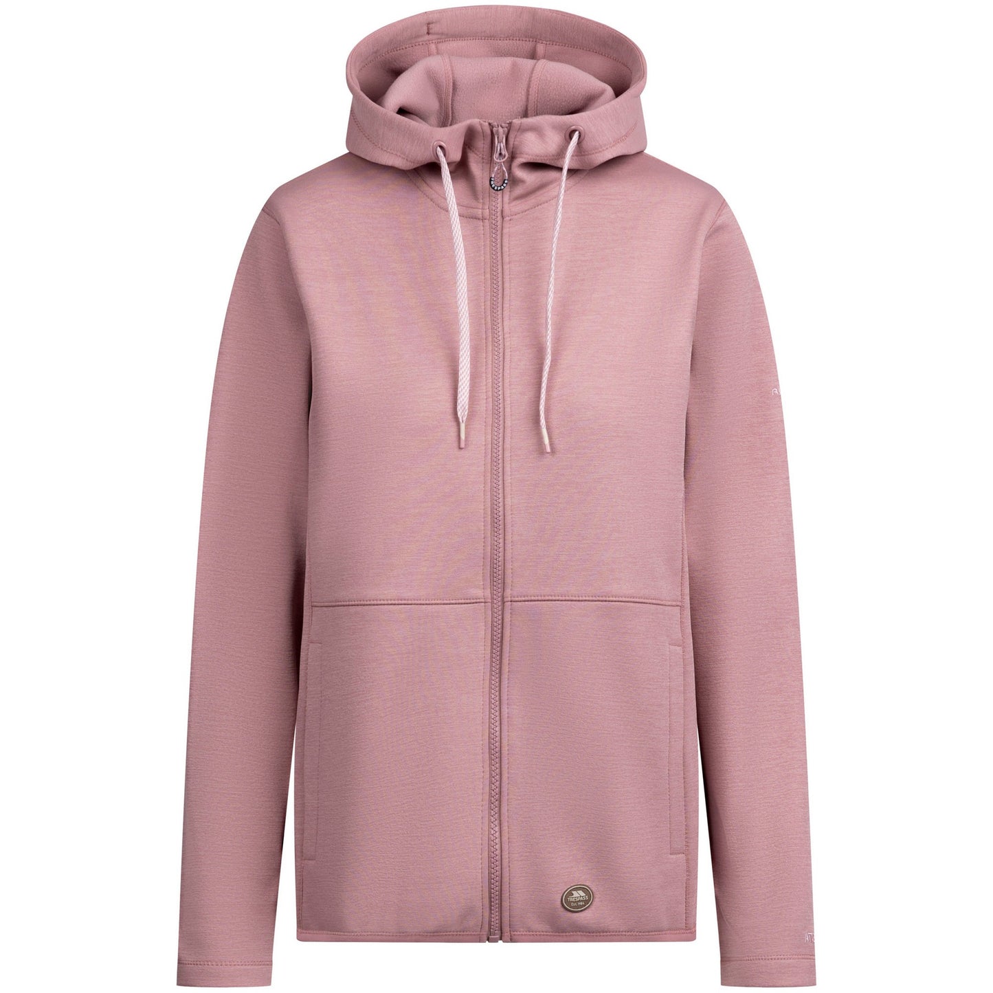 Carnation - Front - Trespass Womens-Ladies Rosker Full Zip Fleece Jacket
