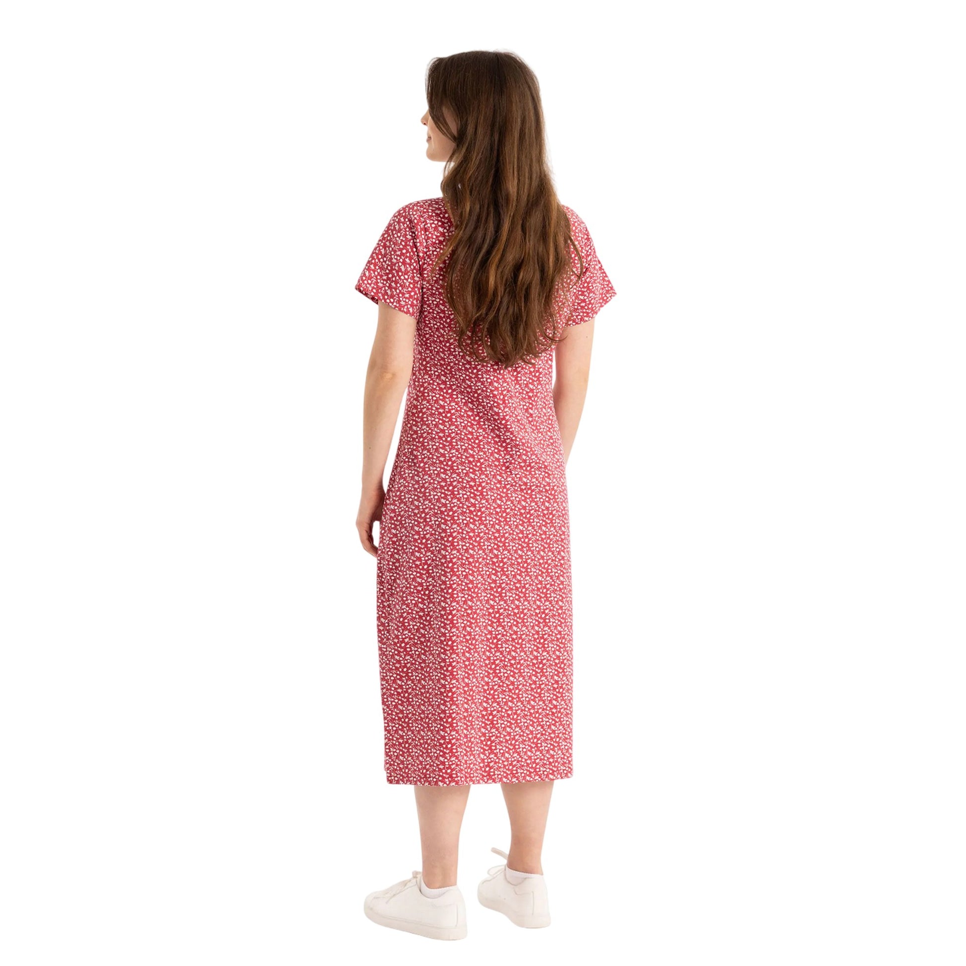 Claret - Lifestyle - Trespass Womens-Ladies Lula Midi Dress