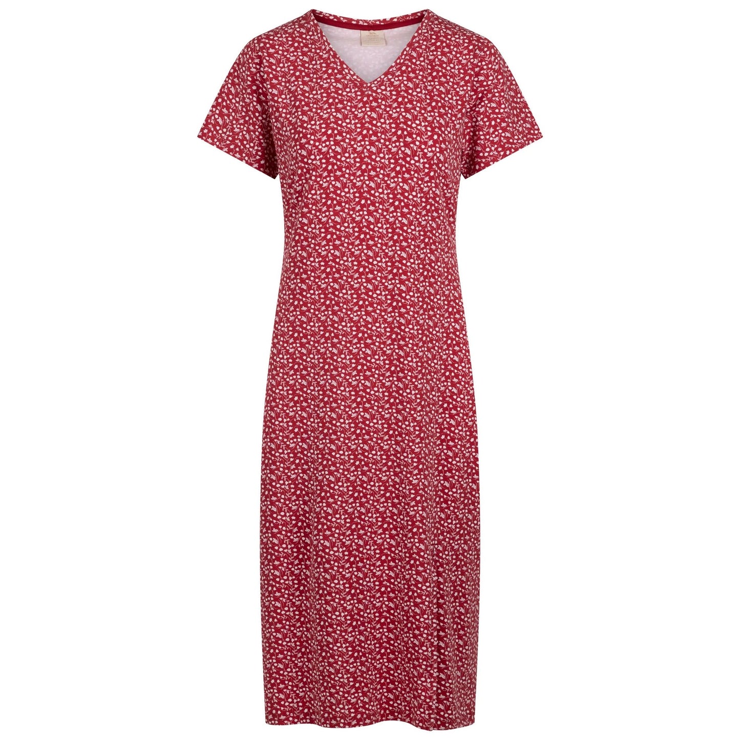 Claret - Front - Trespass Womens-Ladies Lula Midi Dress