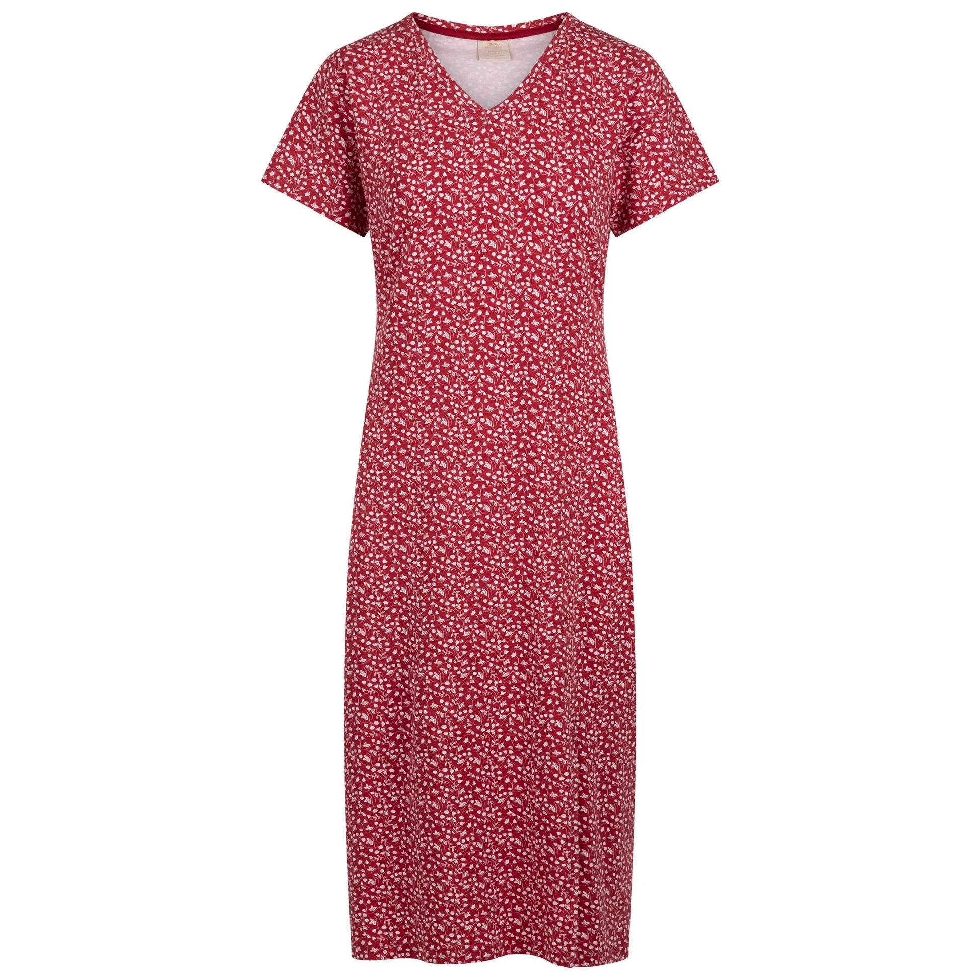 Claret - Front - Trespass Womens-Ladies Lula Midi Dress