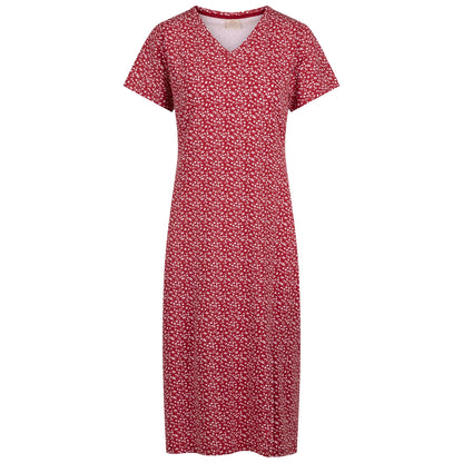 Claret - Front - Trespass Womens-Ladies Lula Midi Dress
