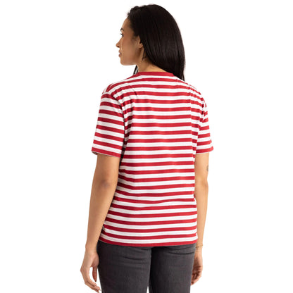 Claret - Lifestyle - Trespass Womens-Ladies Jemima Striped Casual T-Shirt