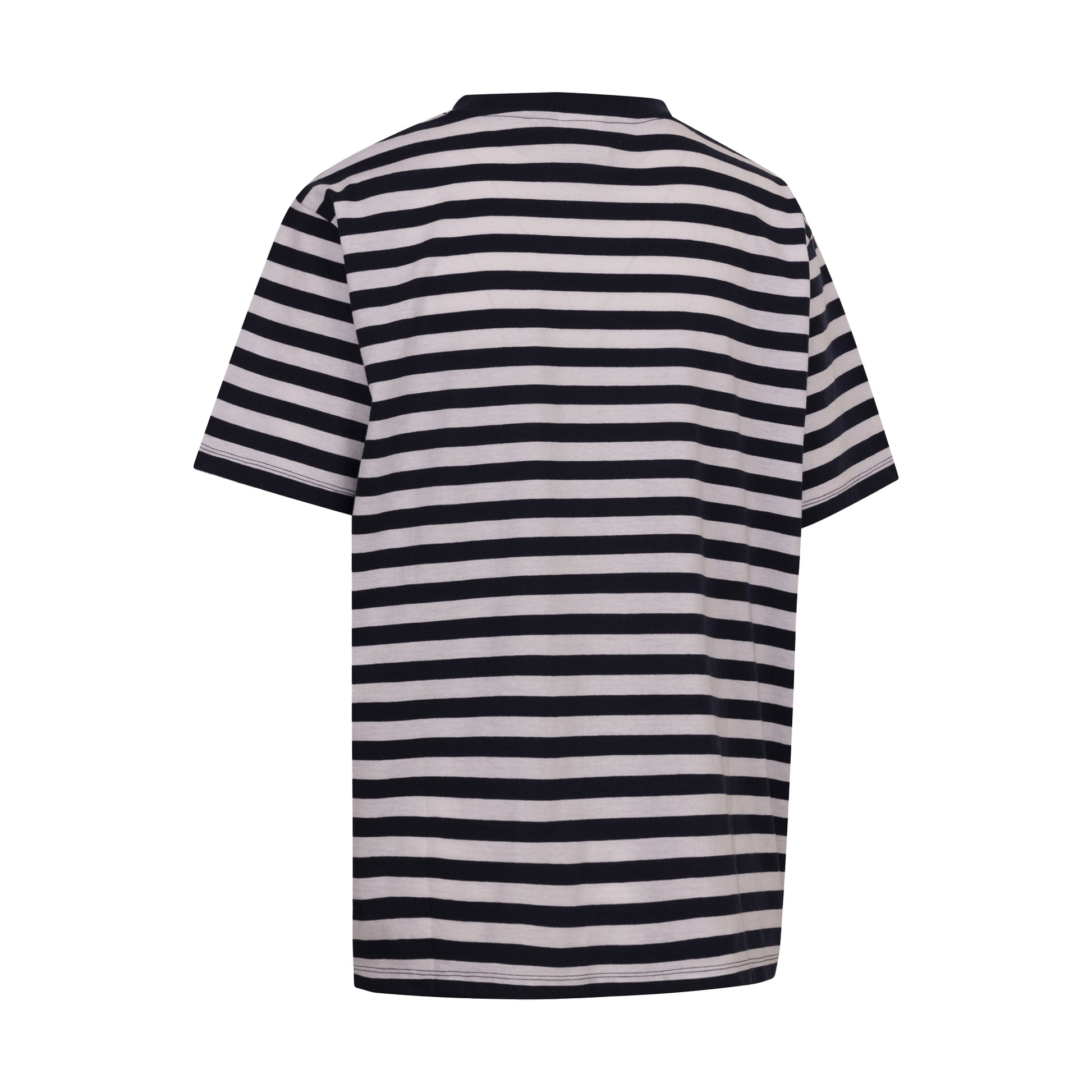 Navy - Back - Trespass Womens-Ladies Jemima Striped Casual T-Shirt