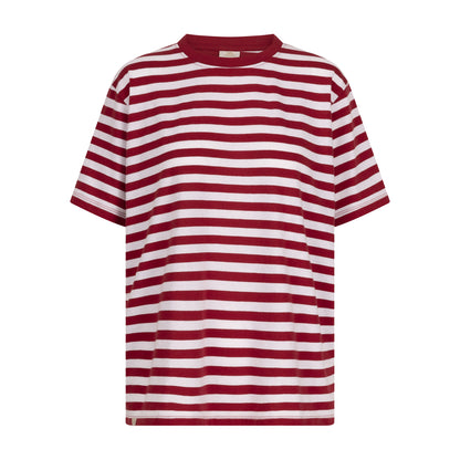 Claret - Front - Trespass Womens-Ladies Jemima Striped Casual T-Shirt