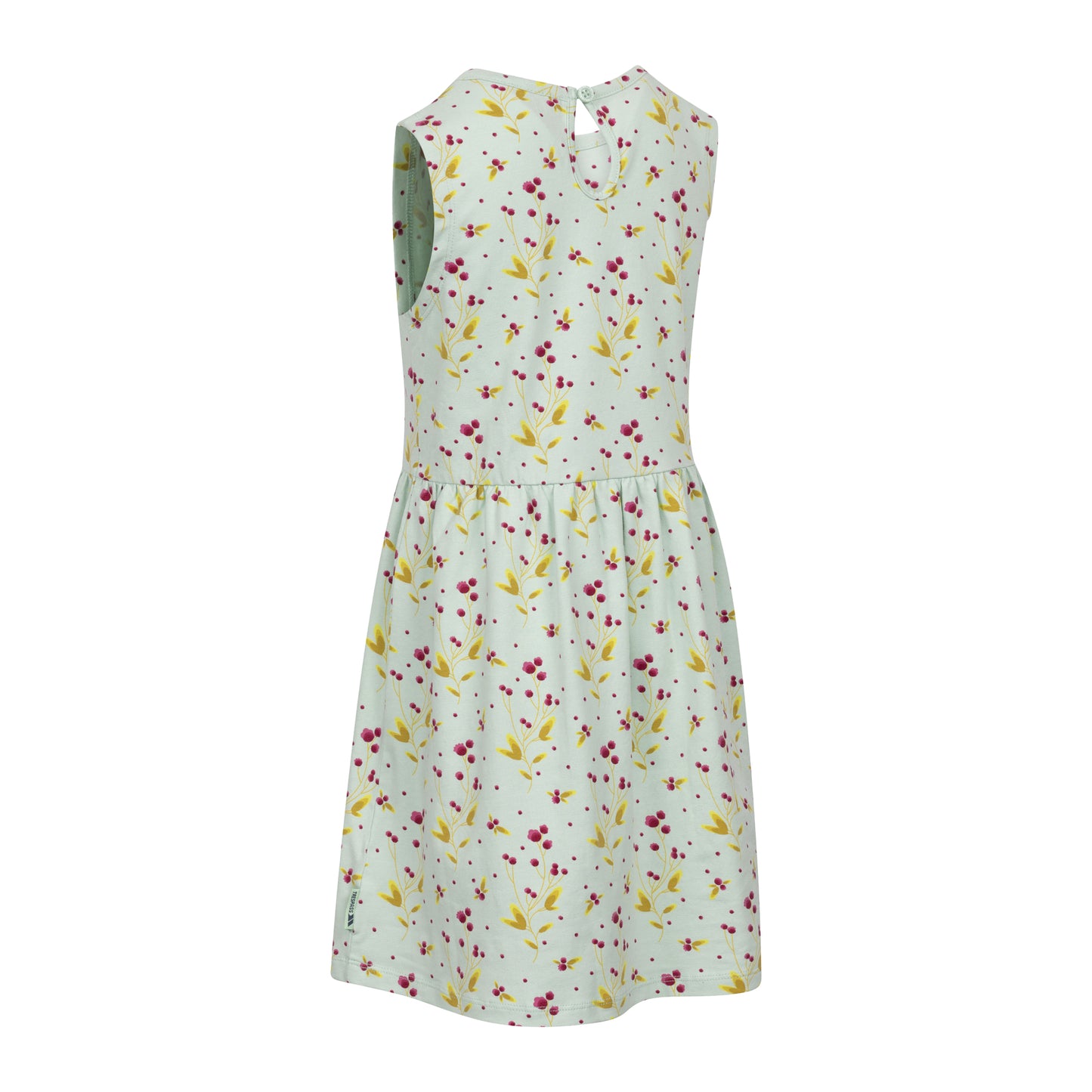 Spring Green - Back - Trespass Girls Cordelia Sleeveless Dress