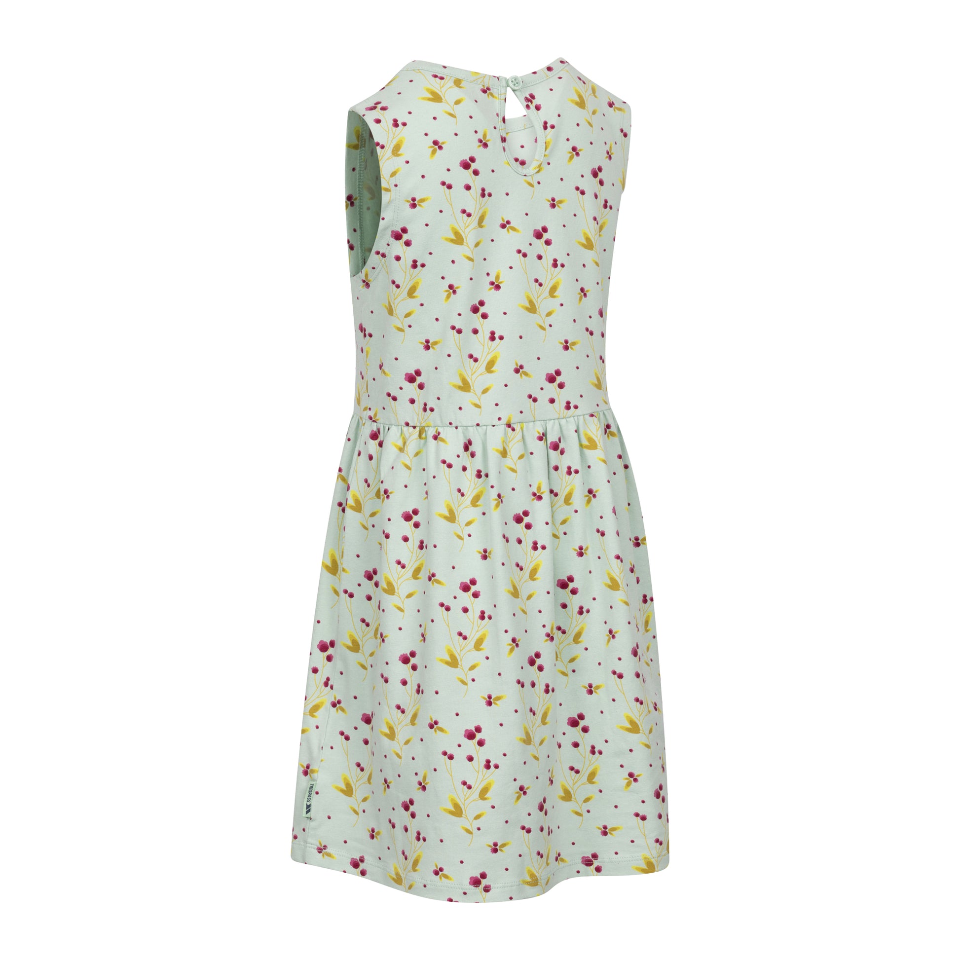 Spring Green - Back - Trespass Girls Cordelia Sleeveless Dress