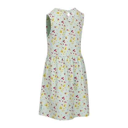 Spring Green - Back - Trespass Girls Cordelia Sleeveless Dress