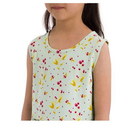 Spring Green - Lifestyle - Trespass Girls Cordelia Sleeveless Dress