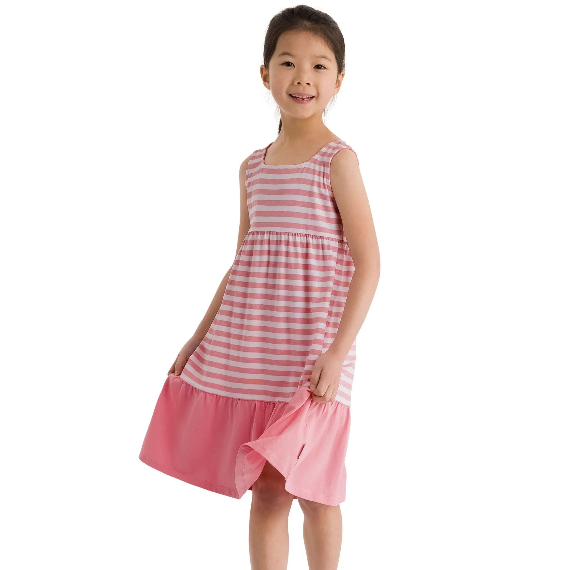 Baby Pink - Side - Trespass Girls Keoni Dress