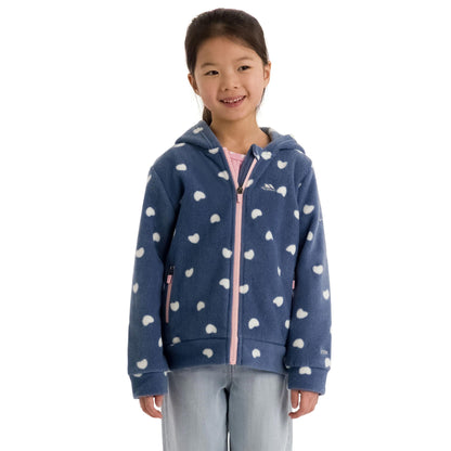 Bluestone - Side - Trespass Girls Breigh Fleece Jacket