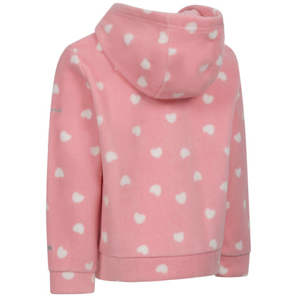 Baby Pink - Back - Trespass Girls Breigh Fleece Jacket