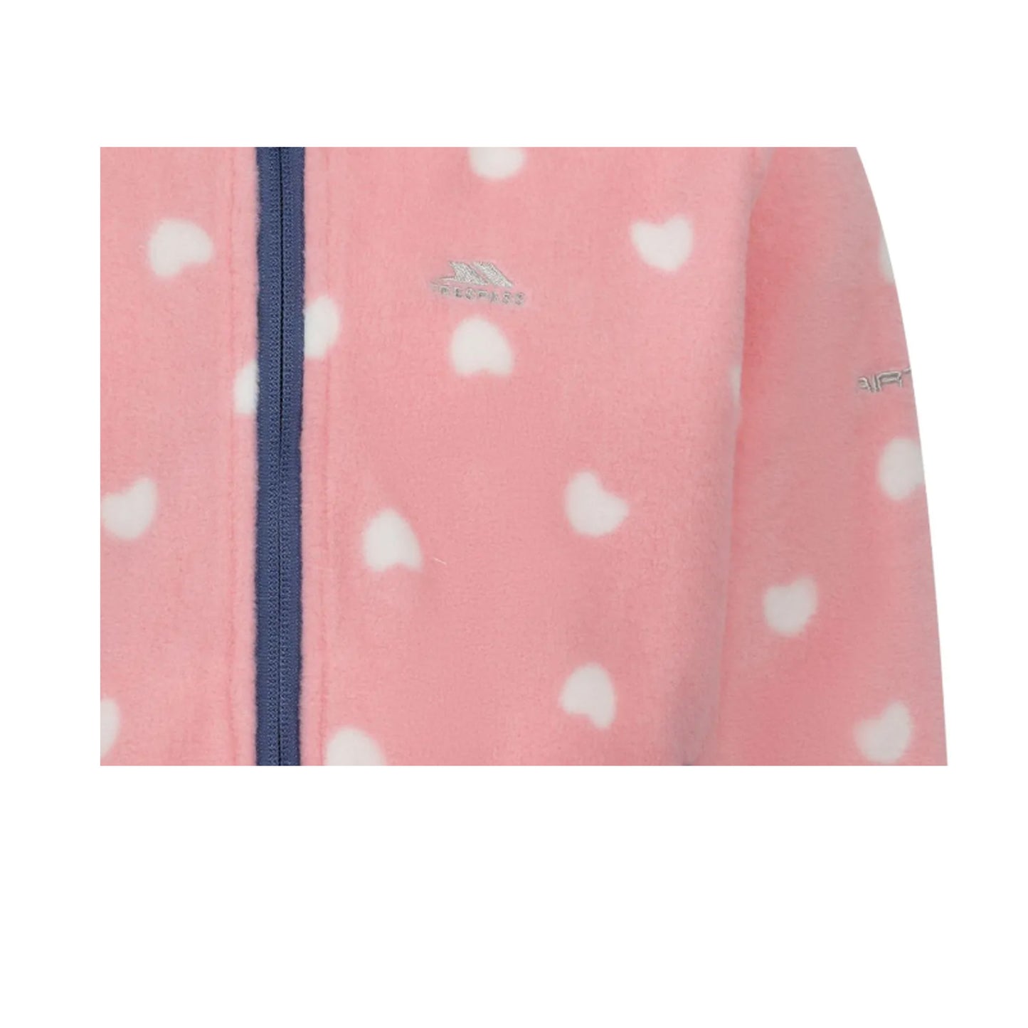 Baby Pink - Lifestyle - Trespass Girls Breigh Fleece Jacket