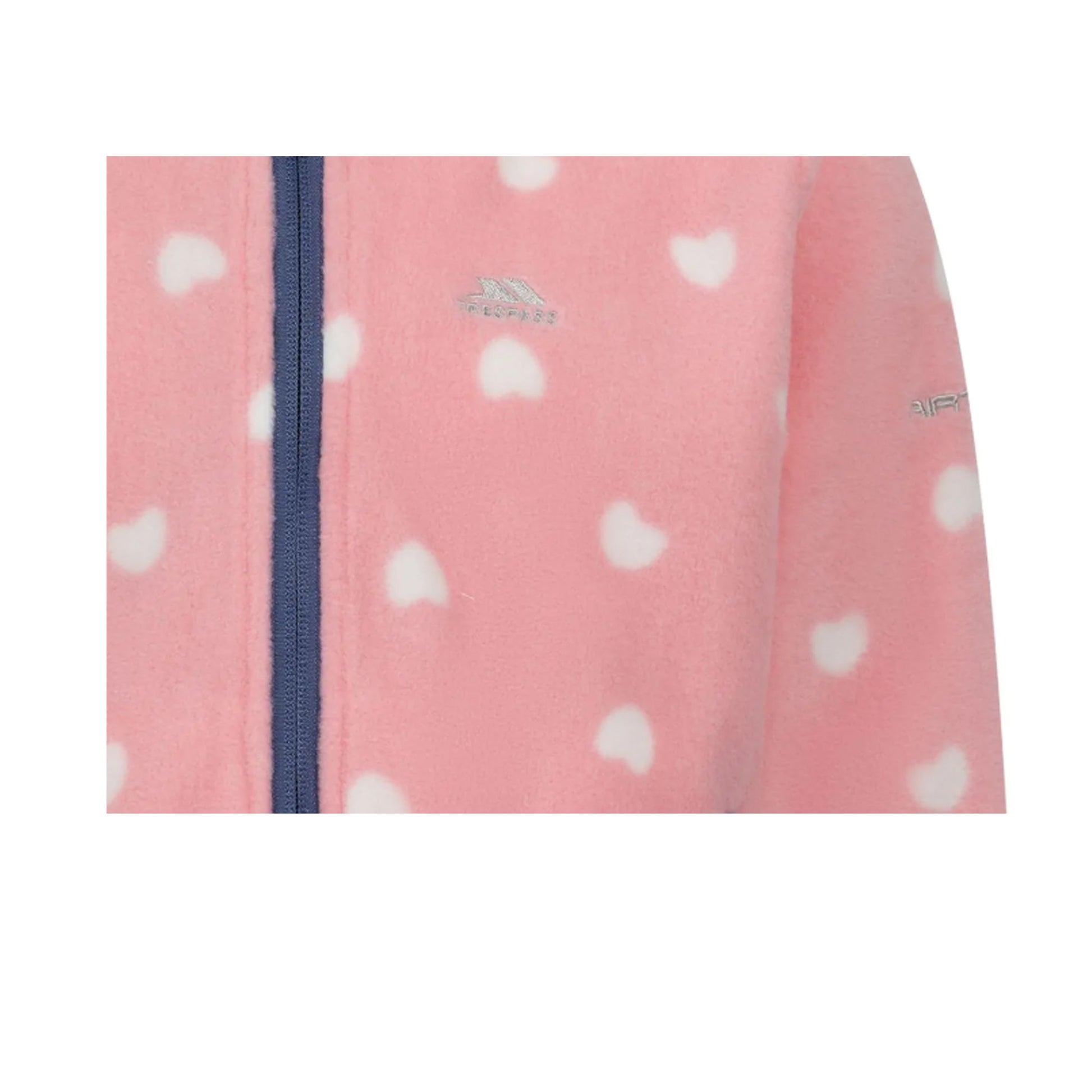 Baby Pink - Lifestyle - Trespass Girls Breigh Fleece Jacket