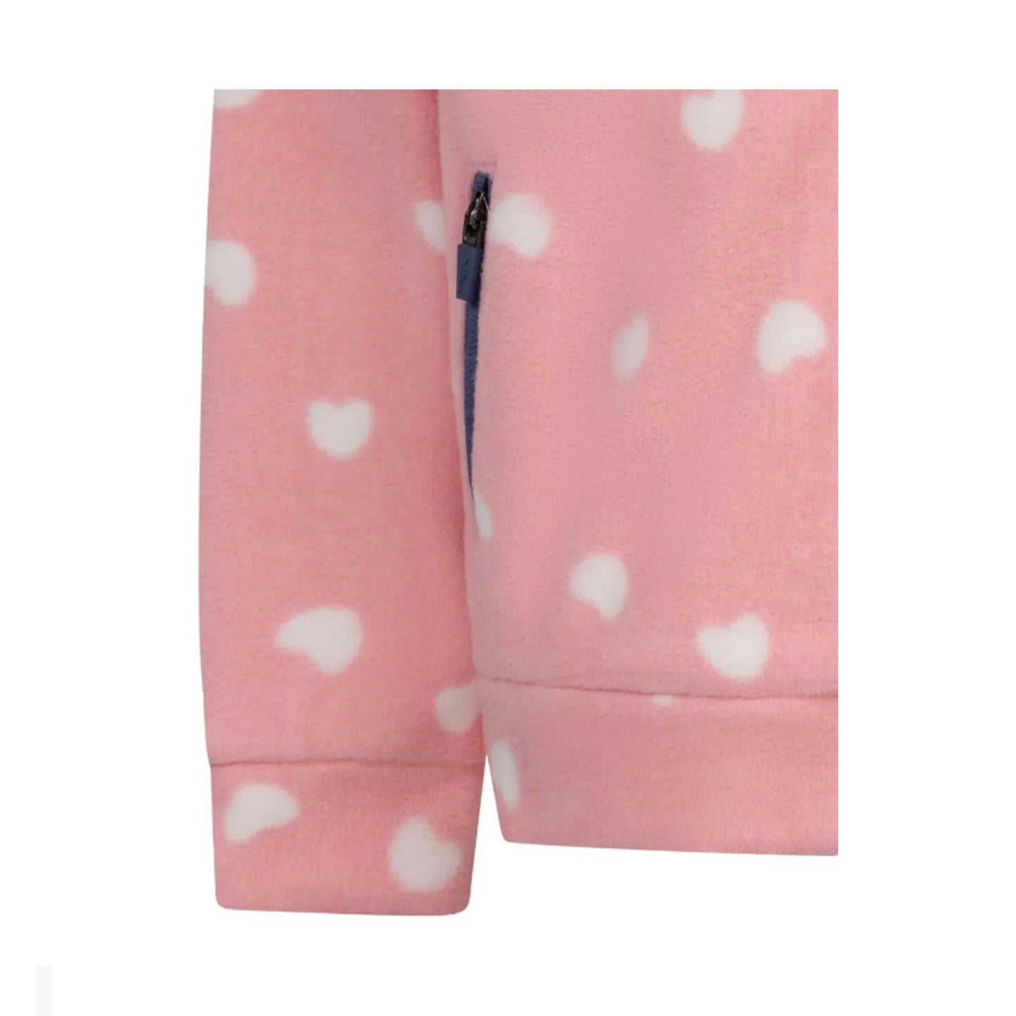 Baby Pink - Pack Shot - Trespass Girls Breigh Fleece Jacket
