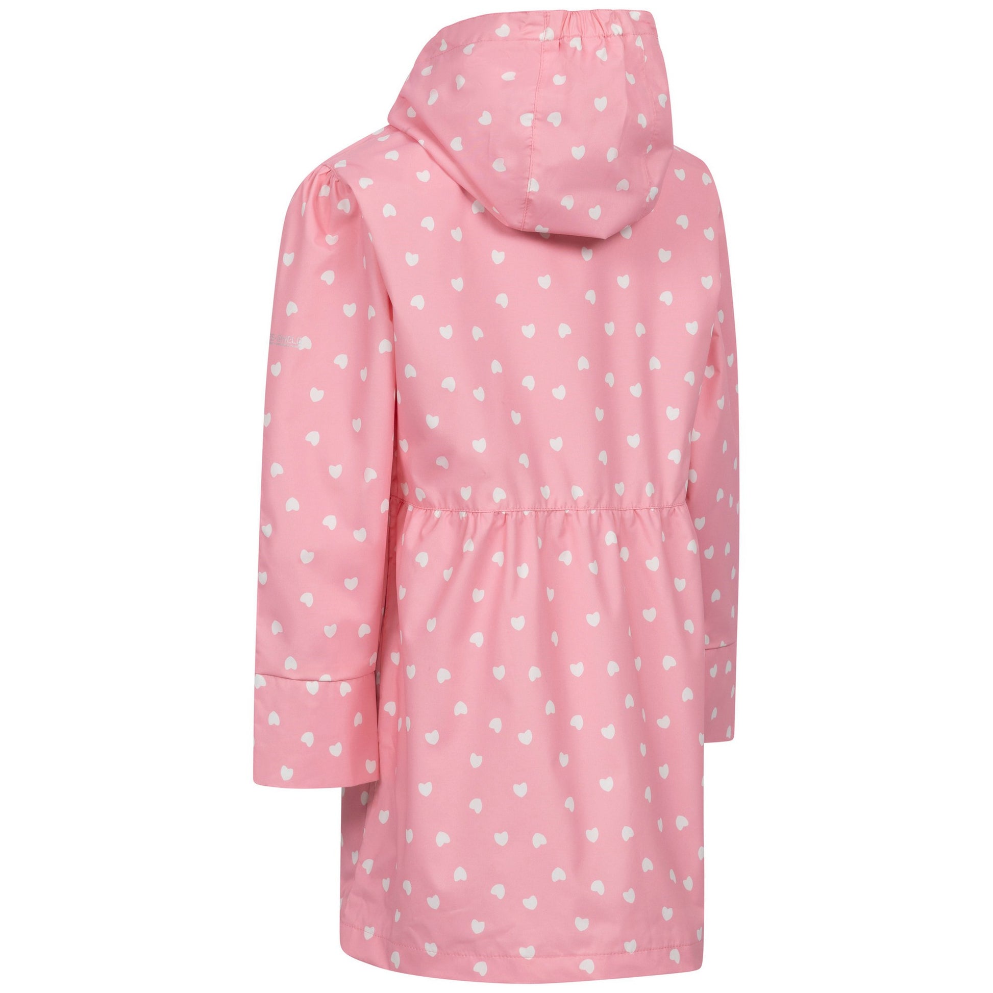 Baby Pink - Back - Trespass Girls Hester Waterproof Jacket