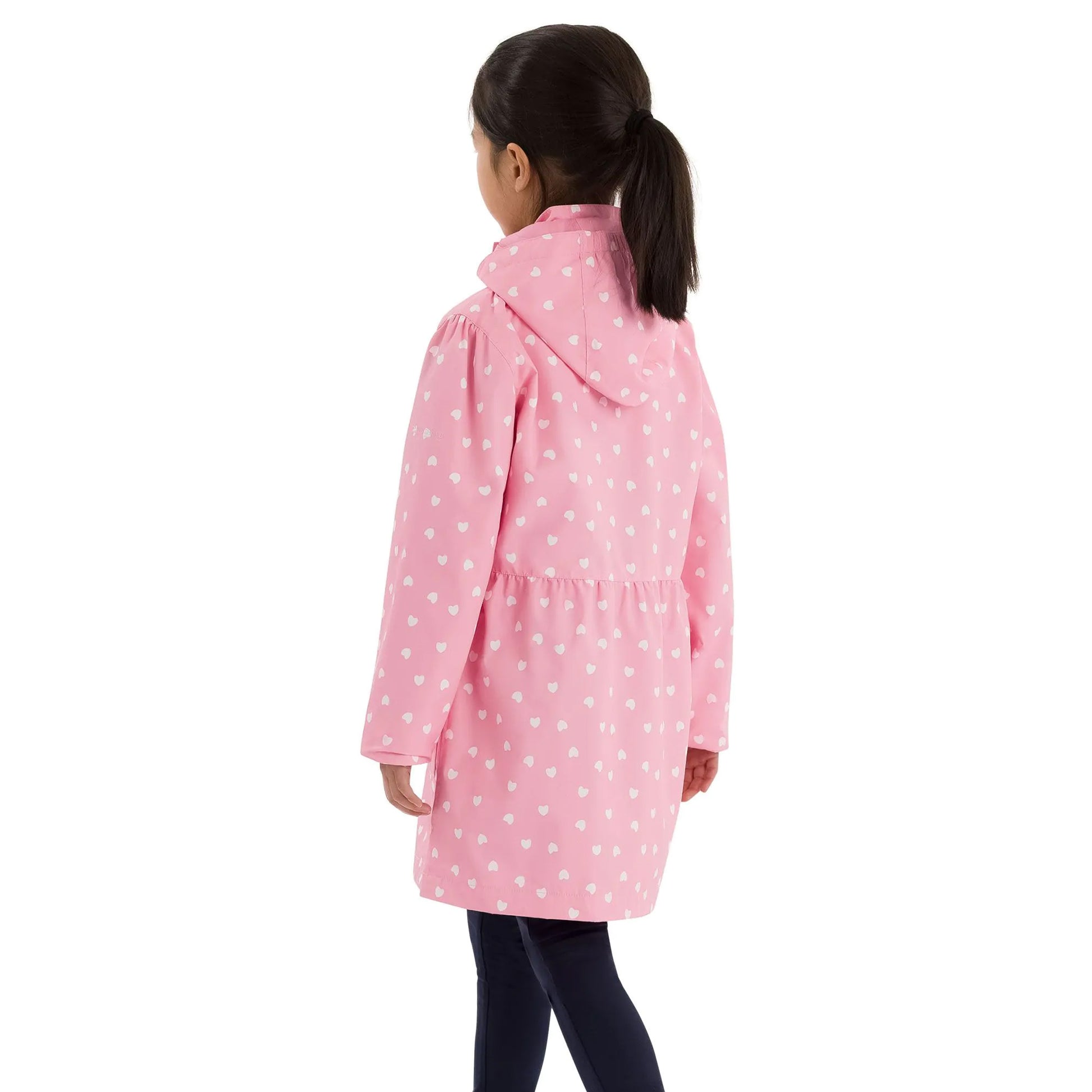 Baby Pink - Lifestyle - Trespass Girls Hester Waterproof Jacket