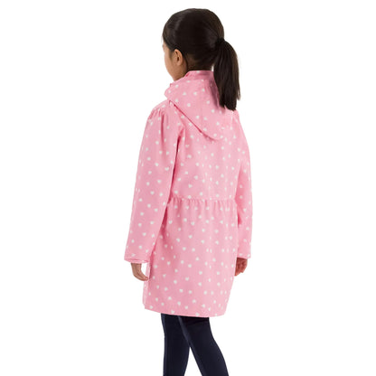Baby Pink - Lifestyle - Trespass Girls Hester Waterproof Jacket