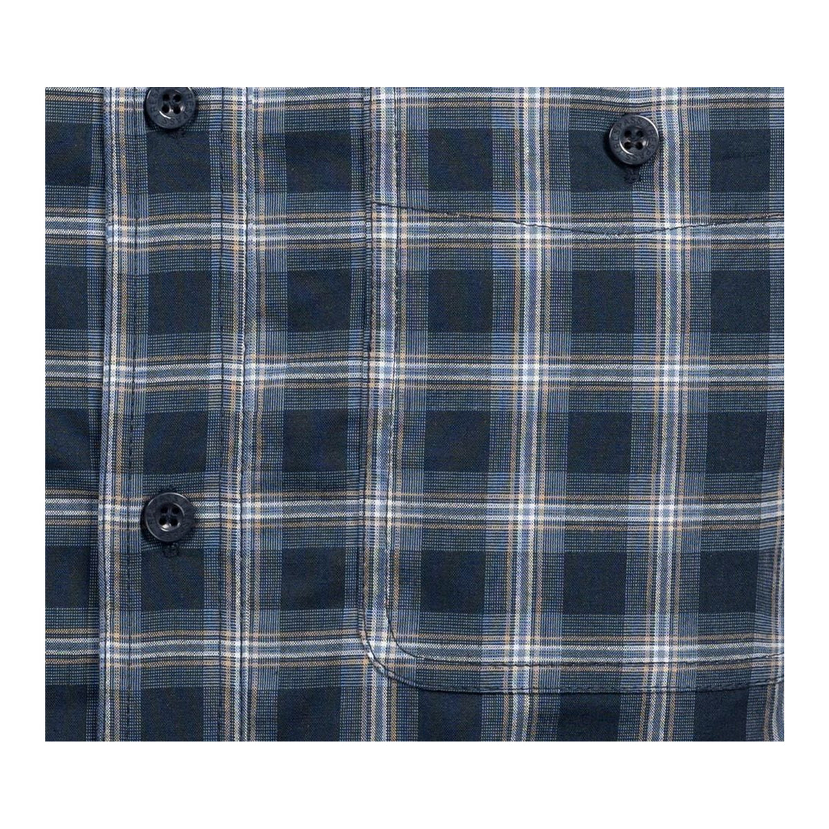 Navy - Pack Shot - Trespass Mens Barry Short-Sleeved Shirt