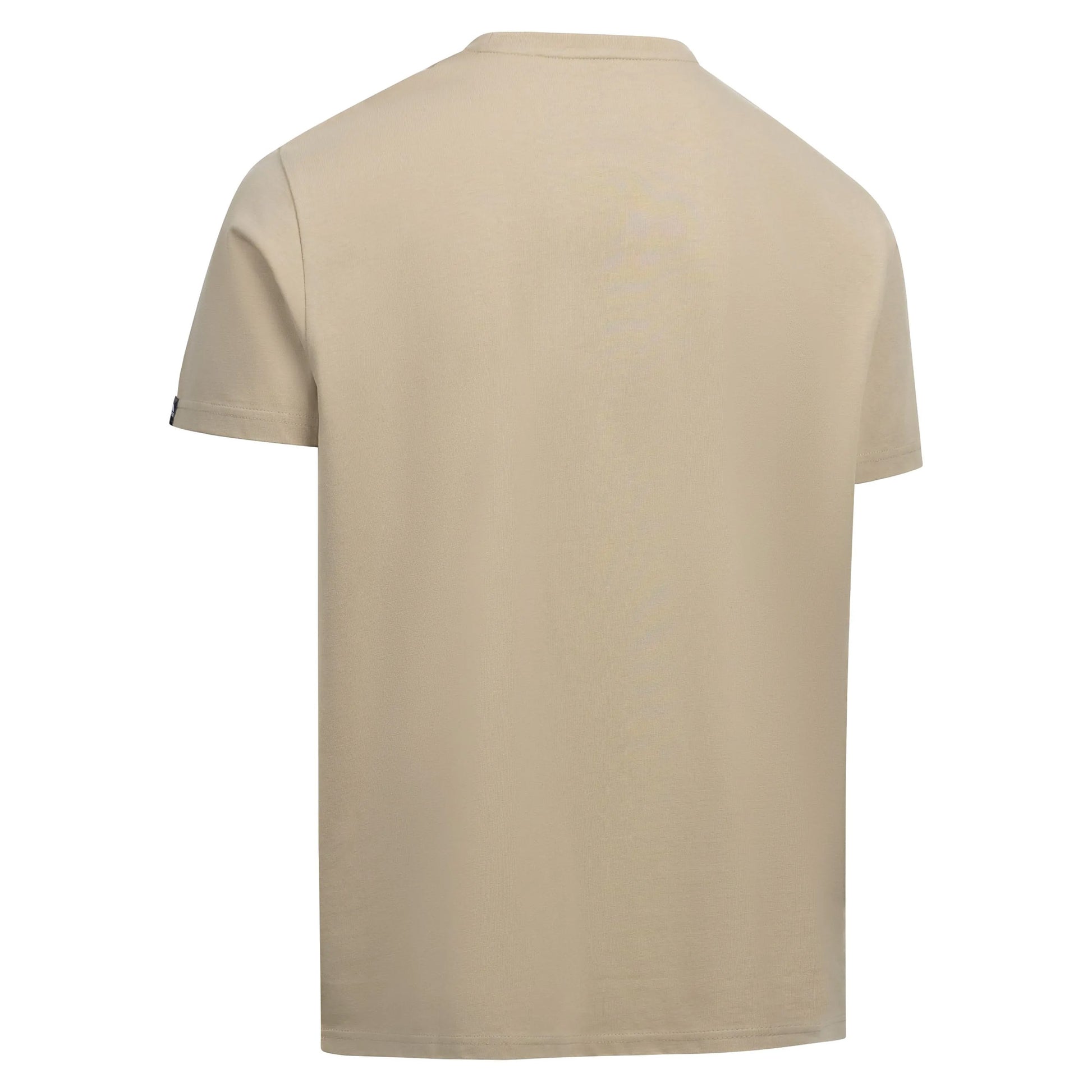Oat - Back - Trespass Mens Benny T-Shirt
