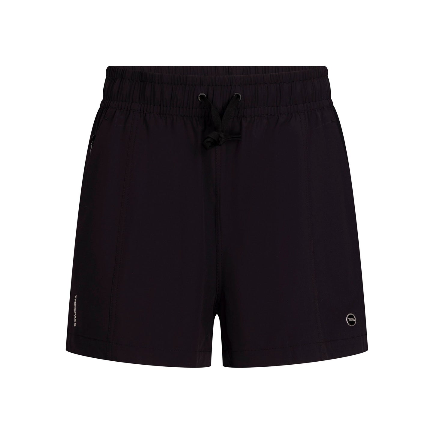 Black - Front - Trespass Womens-Ladies Seachd Shorts