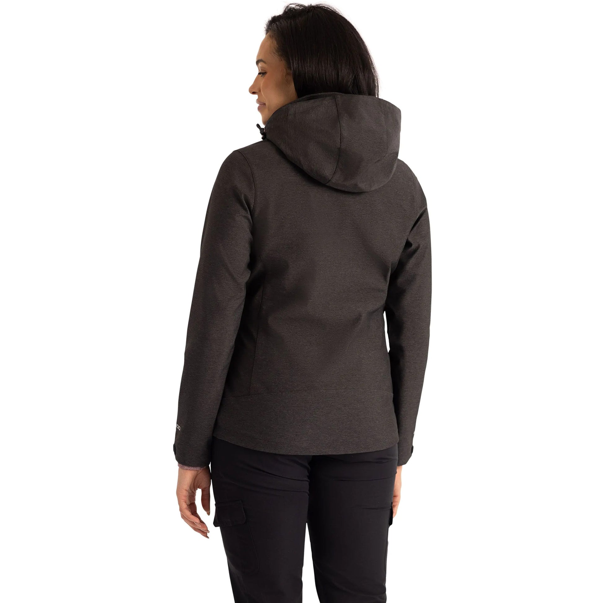 Dark Grey Marl - Lifestyle - Trespass Womens-Ladies Lorimer DLX Softshell Jacket